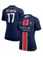Paris Saint-Germain Vitinha #17 Replika Hemmakläder Dam 2024-25 Kortärmad